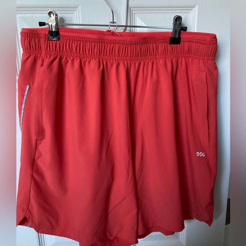 NWT DSG Mens Shorts 5" Stride Run Athletic Brief Lined